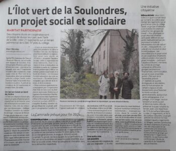 2023 01 15 Midi Libre Article du Midi Libre, le 15/01/23