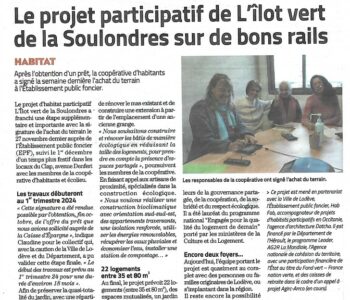 2023 12 08 Midi Libre achat terrain Midilibre 08/12/24